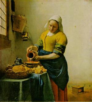 Johannes Vermeer: The Kitchen Maid